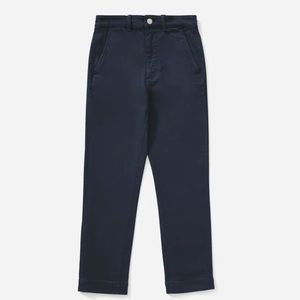 Everlane Navy Slim-Leg Crop Size 6